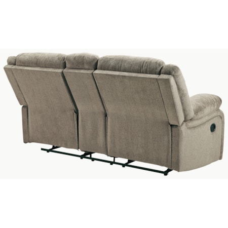 Double Reclining Loveseat w/ Console