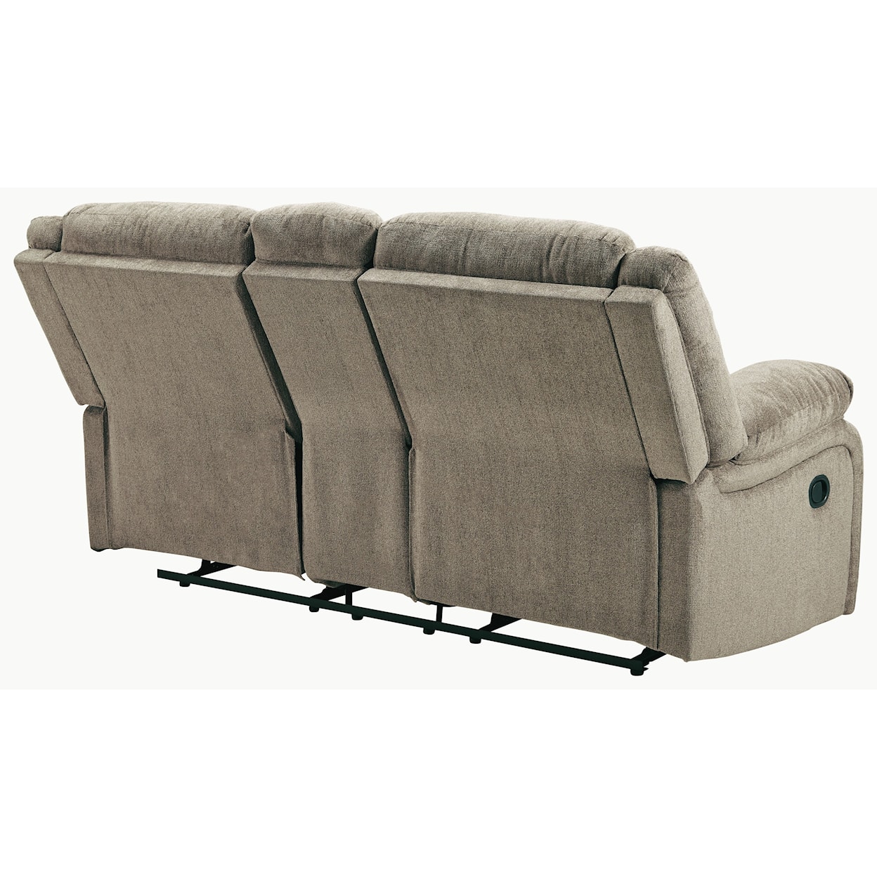 Signature Design by Ashley Furniture Draycoll Double Reclining Loveseat w/ Console
