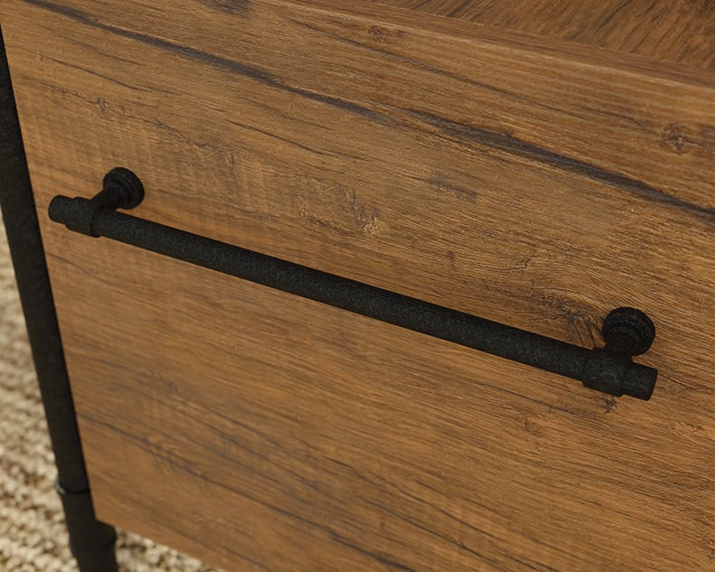 Sauder Iron City Iron City L-Shaped Desk