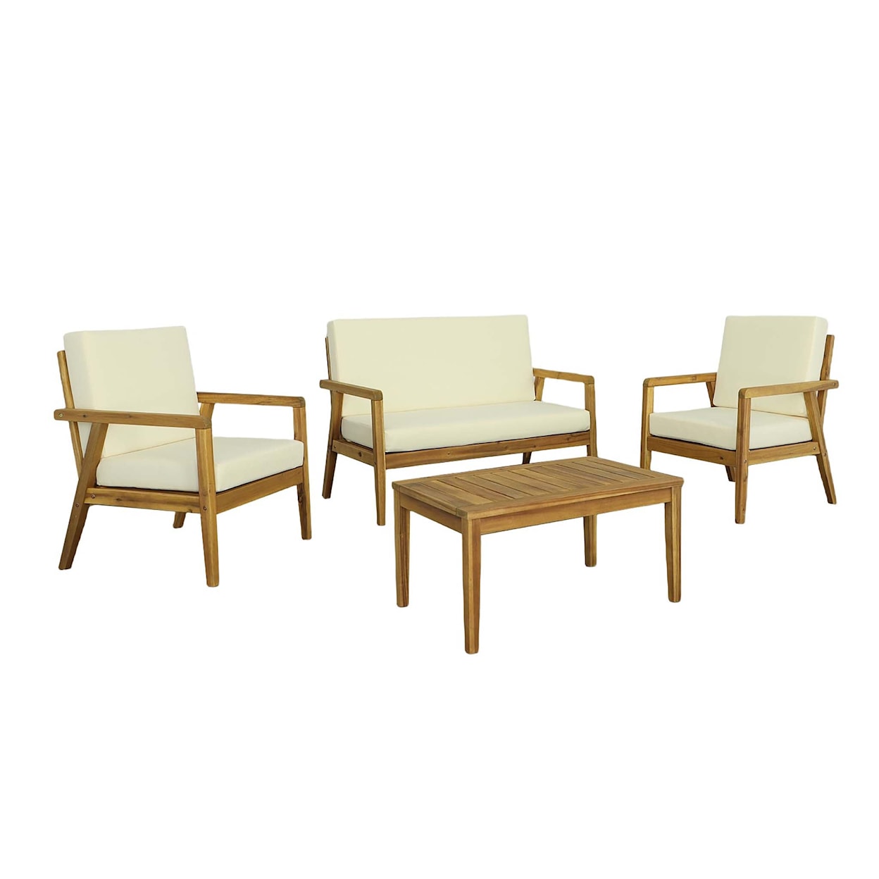 Progressive Furniture Cape Cod Outdoor Seating Set (4 Piece)