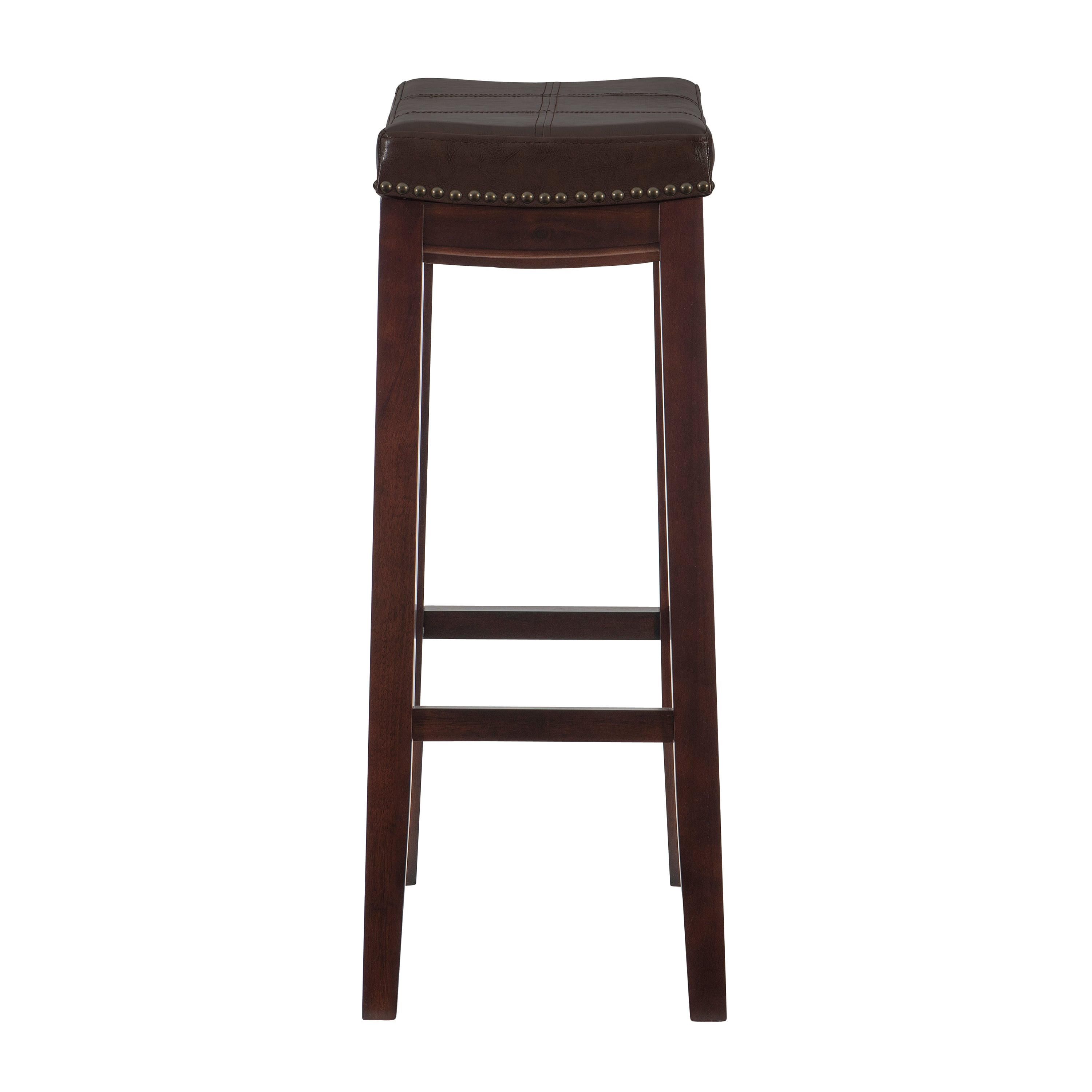 Linon Claridge Upholstered Bar Stool