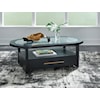 Signature Design by Ashley Furniture Winbardi Coffee Table And 2 Chairside End Tables