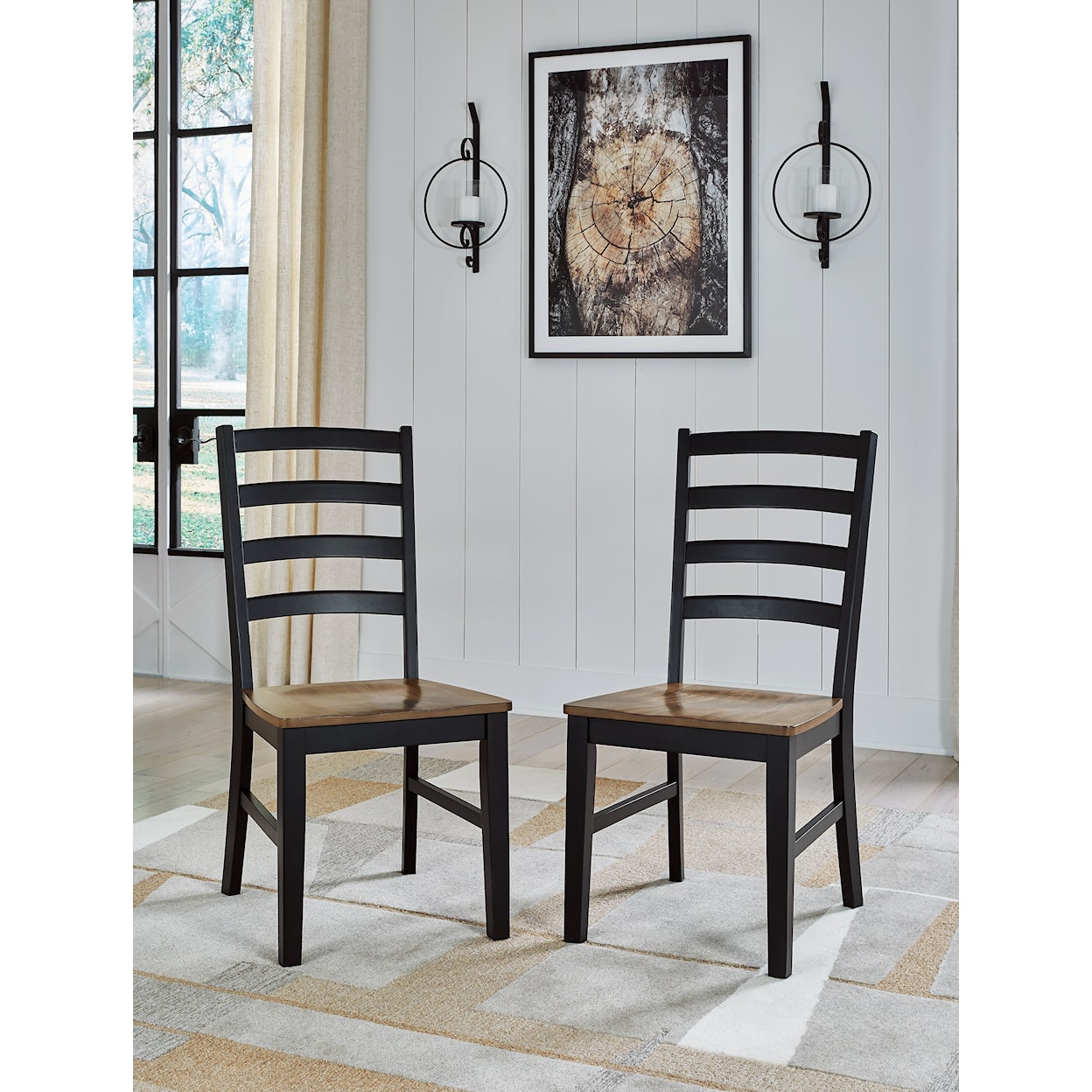 Ashley Furniture Signature Design Wildenauer 5-Piece Dining Set