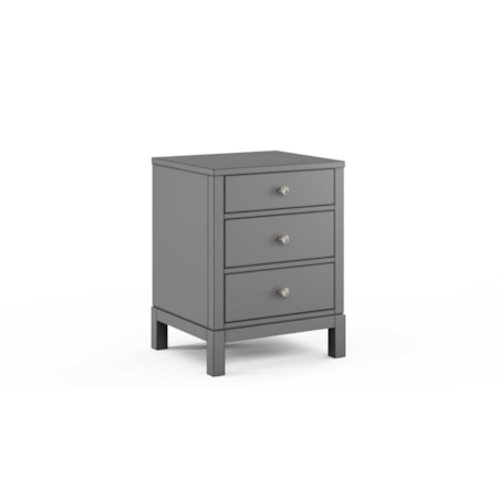 3-Drawer Nightstand