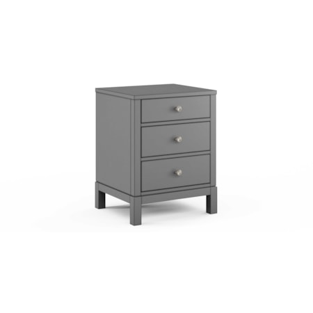 3-Drawer Nightstand