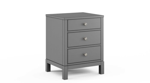 3-Drawer Nightstand