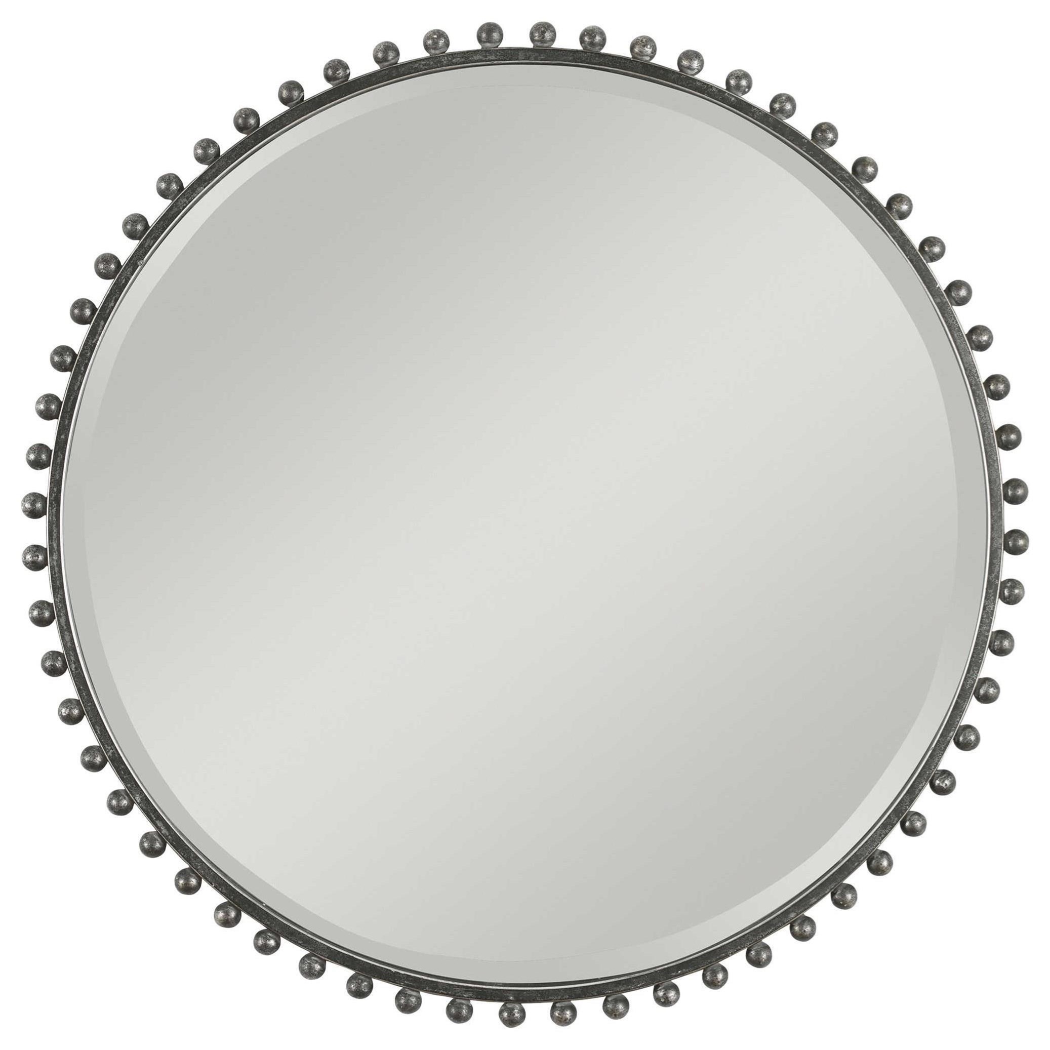 Taza Round Iron Mirror