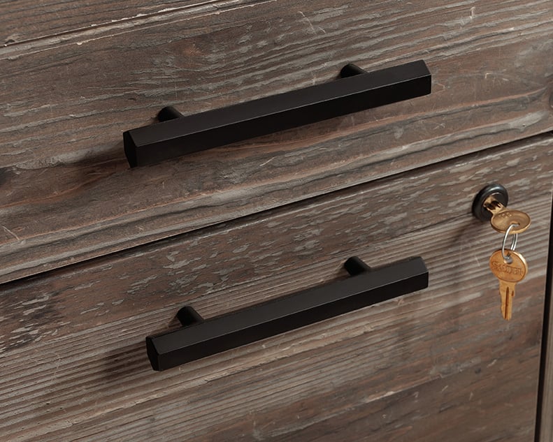 Sauder Aspen Post Aspen L-Shaped Home Office Desk