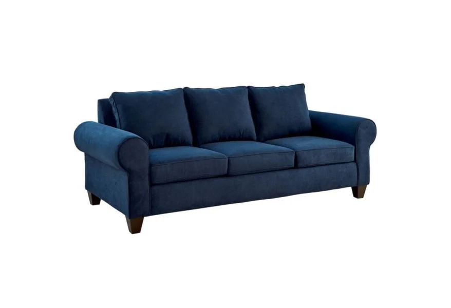 705 Sofa with Rolled Arms by Elements International at Lynn's Furniture & Mattress