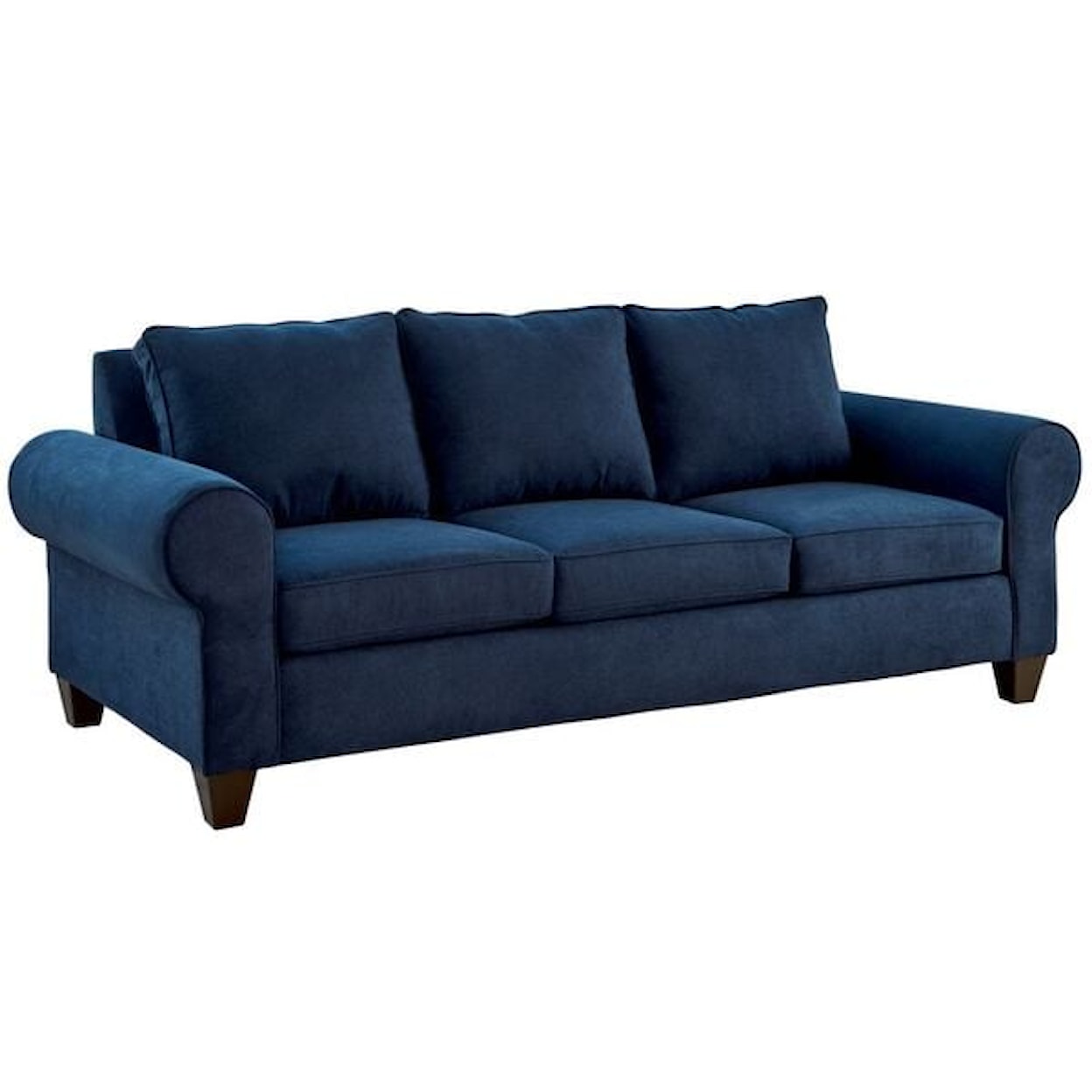 Elements International 705 Sofa with Rolled Arms