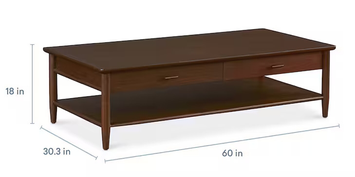 Rectangular Cocktail Table