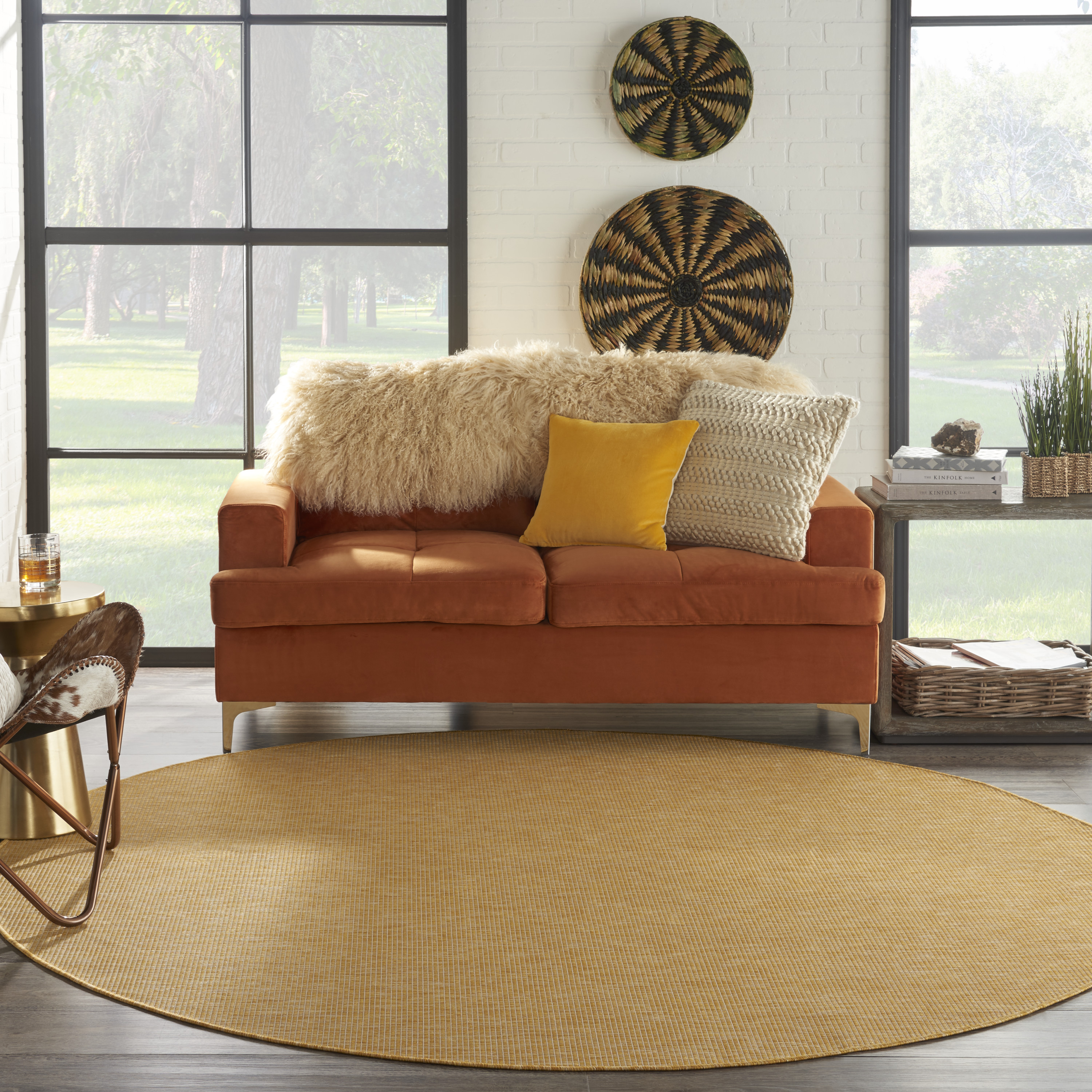 Nourison Positano 8' Round  Rug