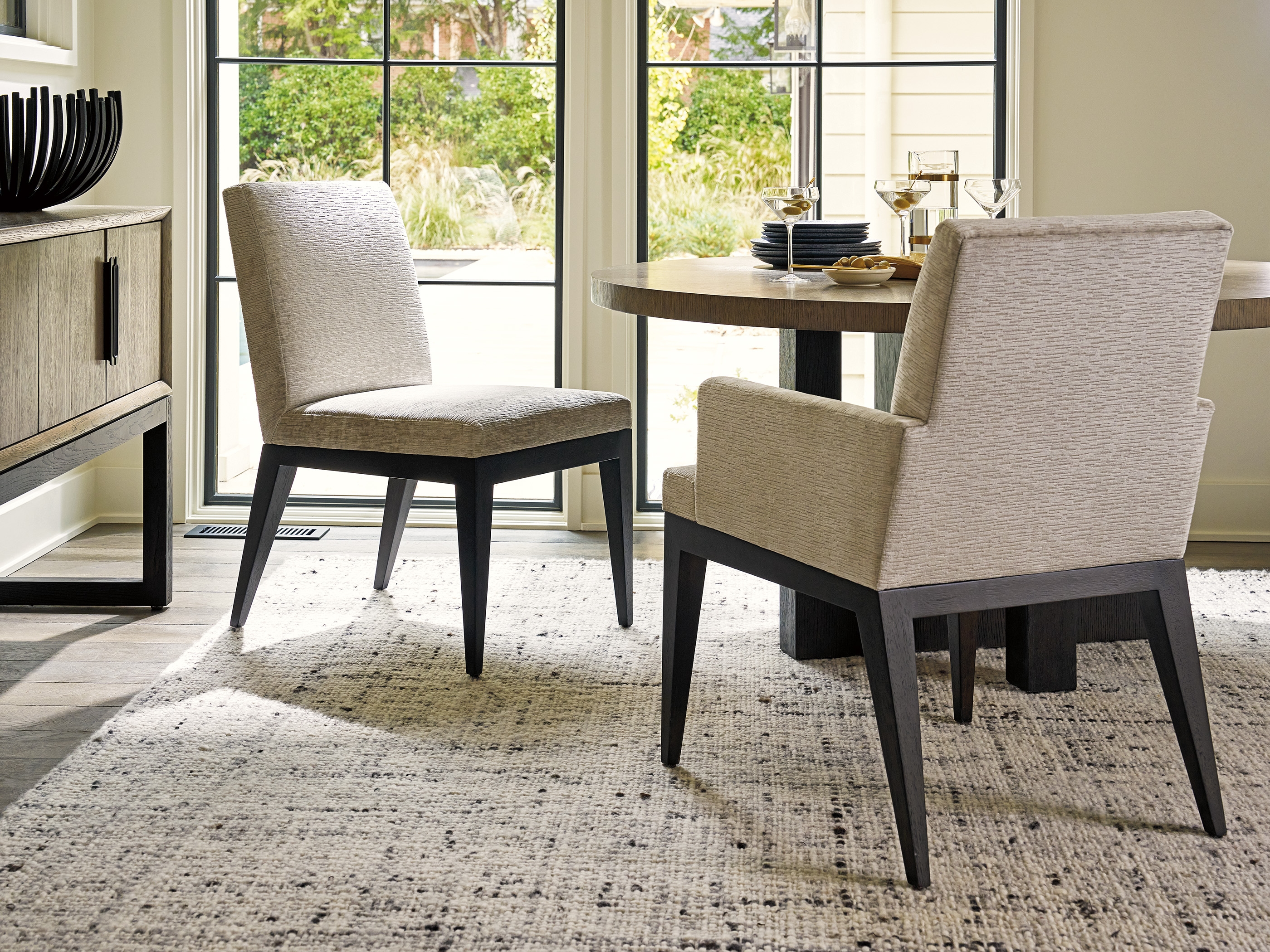 Upholstered Dining Arm Chair