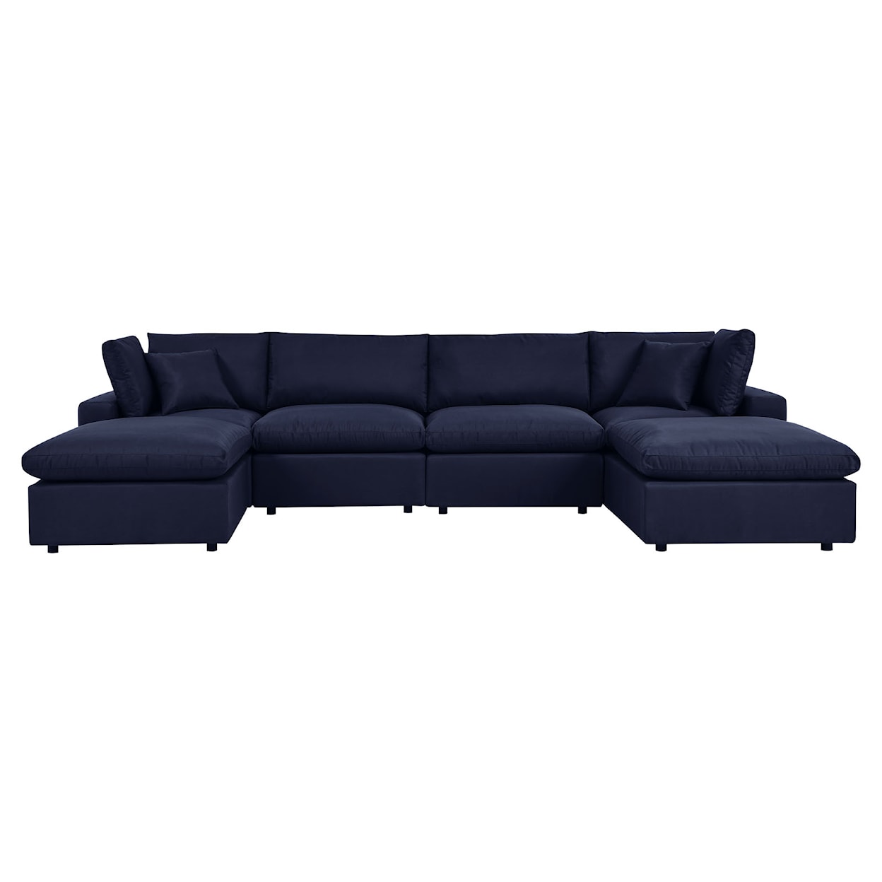 Modway Commix Outdoor 6-Piece Sectional Sofa