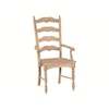 John Thomas SELECT Dining Room Maine Ladderback Arm Chair