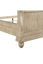 Liberty Furniture Rustic Traditions Rustic Queen Sleigh Bed