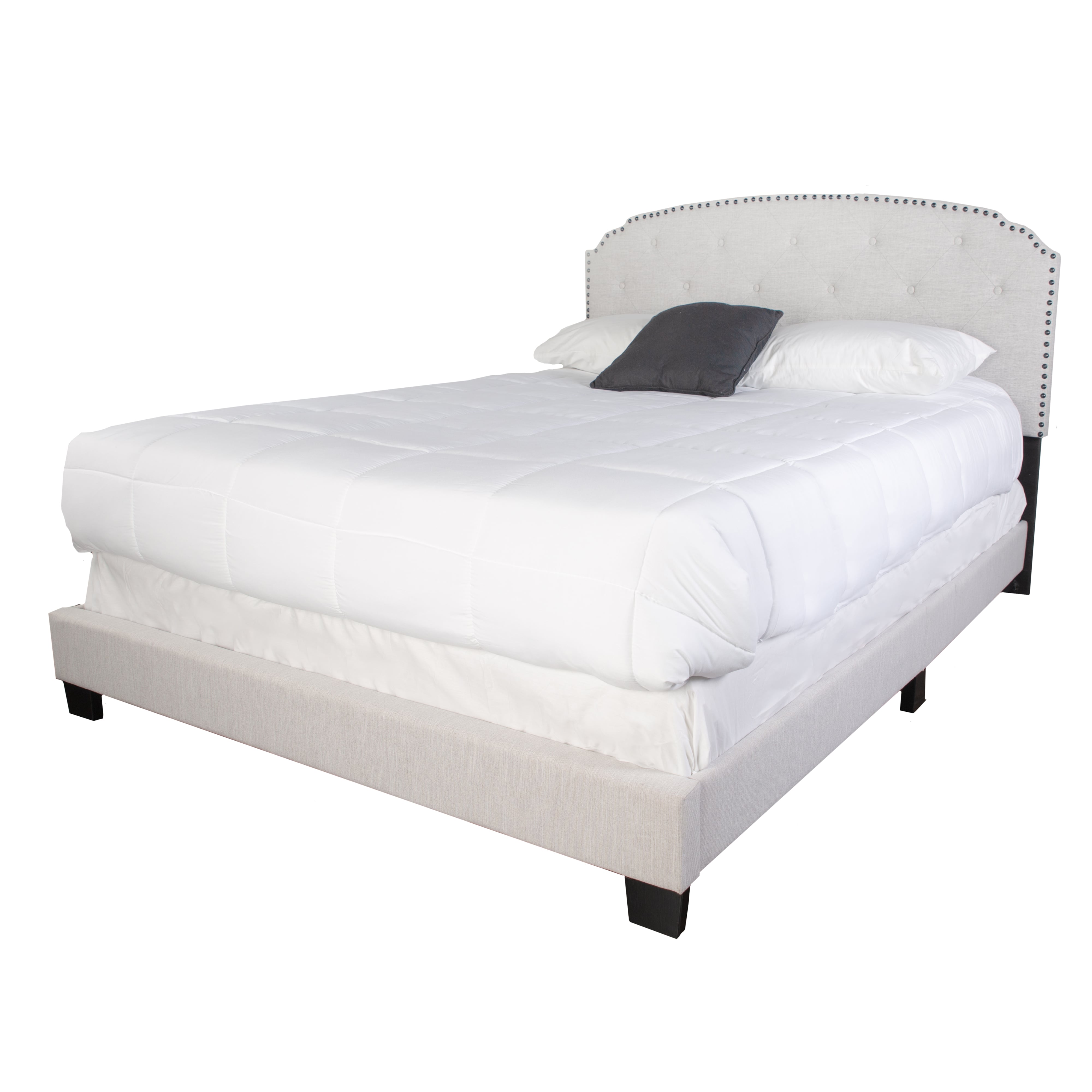 Bernards Olivia Upholstered Queen Bed