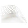 Moe's Home Collection Piazza Piazza Outdoor Barstool White-M2