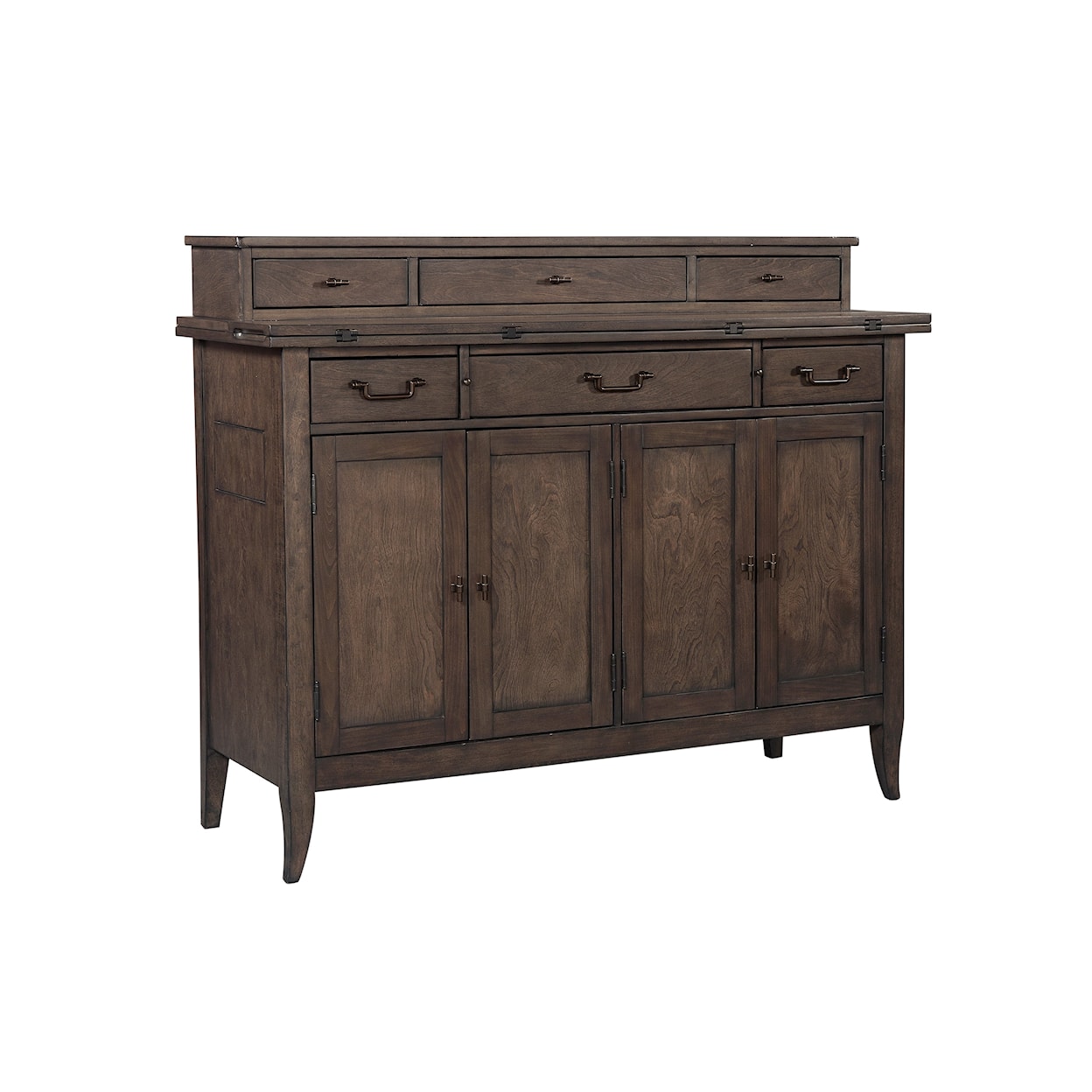 Aspenhome Blakely I540-6808 Transitional Server with Flip-Down Surface ...