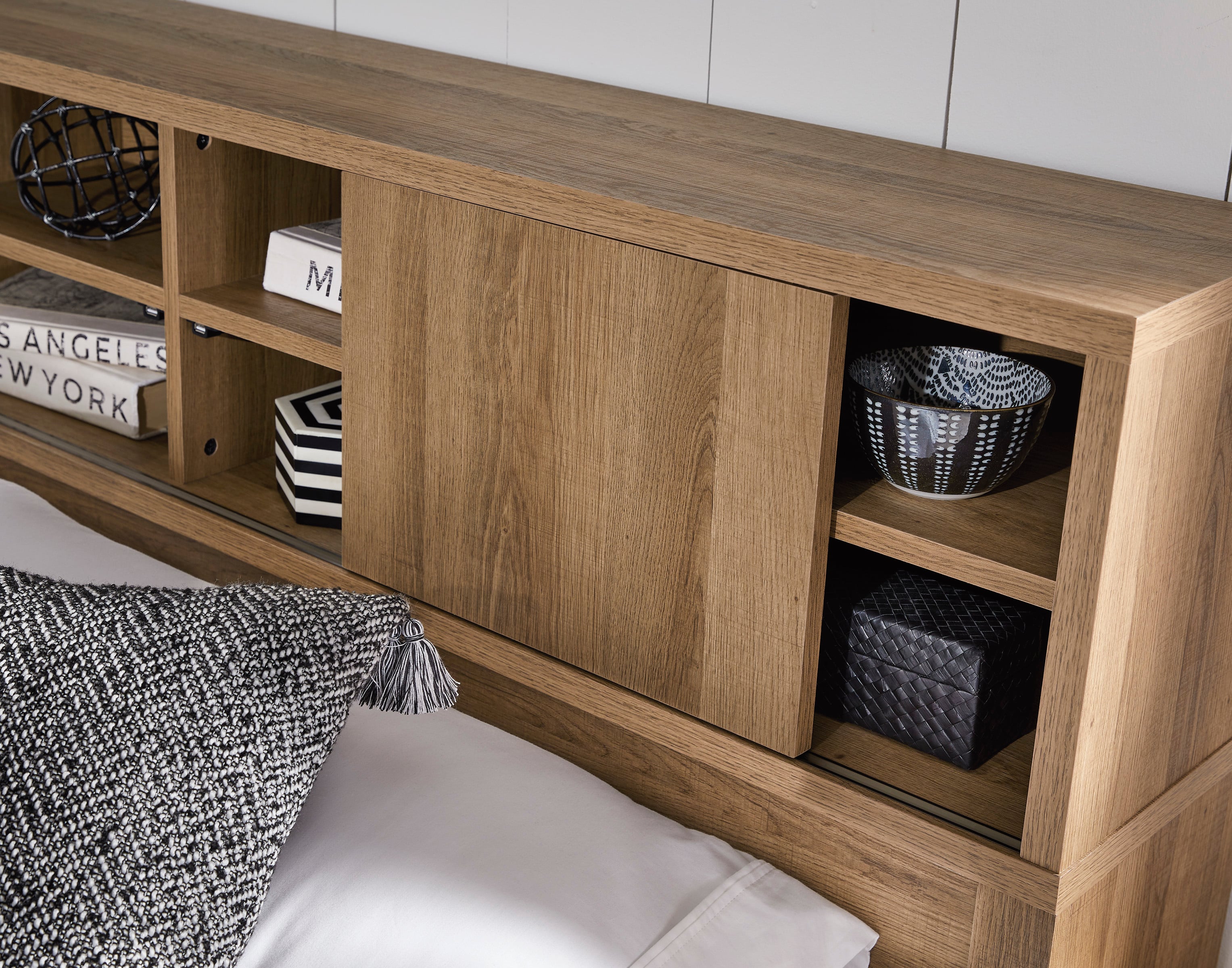 Signature Design by Ashley Thadamere B06065 Queen Storage Headboard