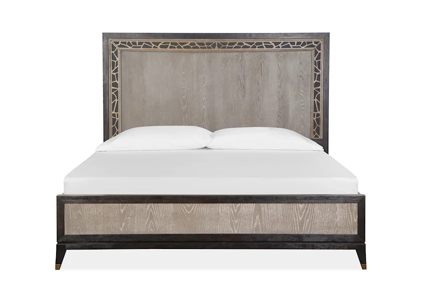 Ryker Bedroom King Panel Bed by Magnussen Home at Darvin Furniture