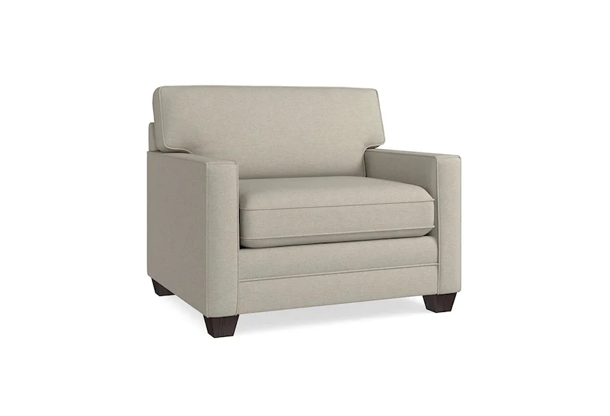Alexander Chair and a Half by Bassett at Esprit Decor Home Furnishings