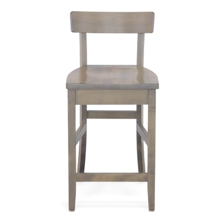 Aiden Back Rest Stool