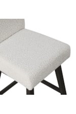 New Classic High Line Transitional Upholstered Swivel Counter Chair