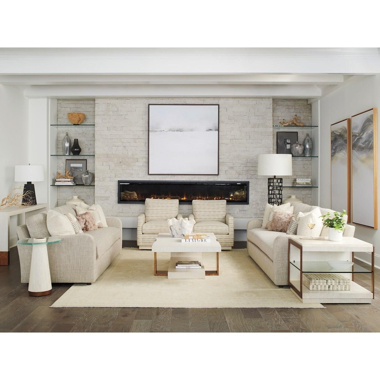 Barclay Butera Carmel Sunridge Rectangular Cocktail Table