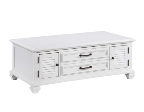 Farmhouse Cocktail Table with Lift Top