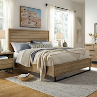 Catalina California King Panel Bed