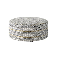 Round Cocktail Ottoman