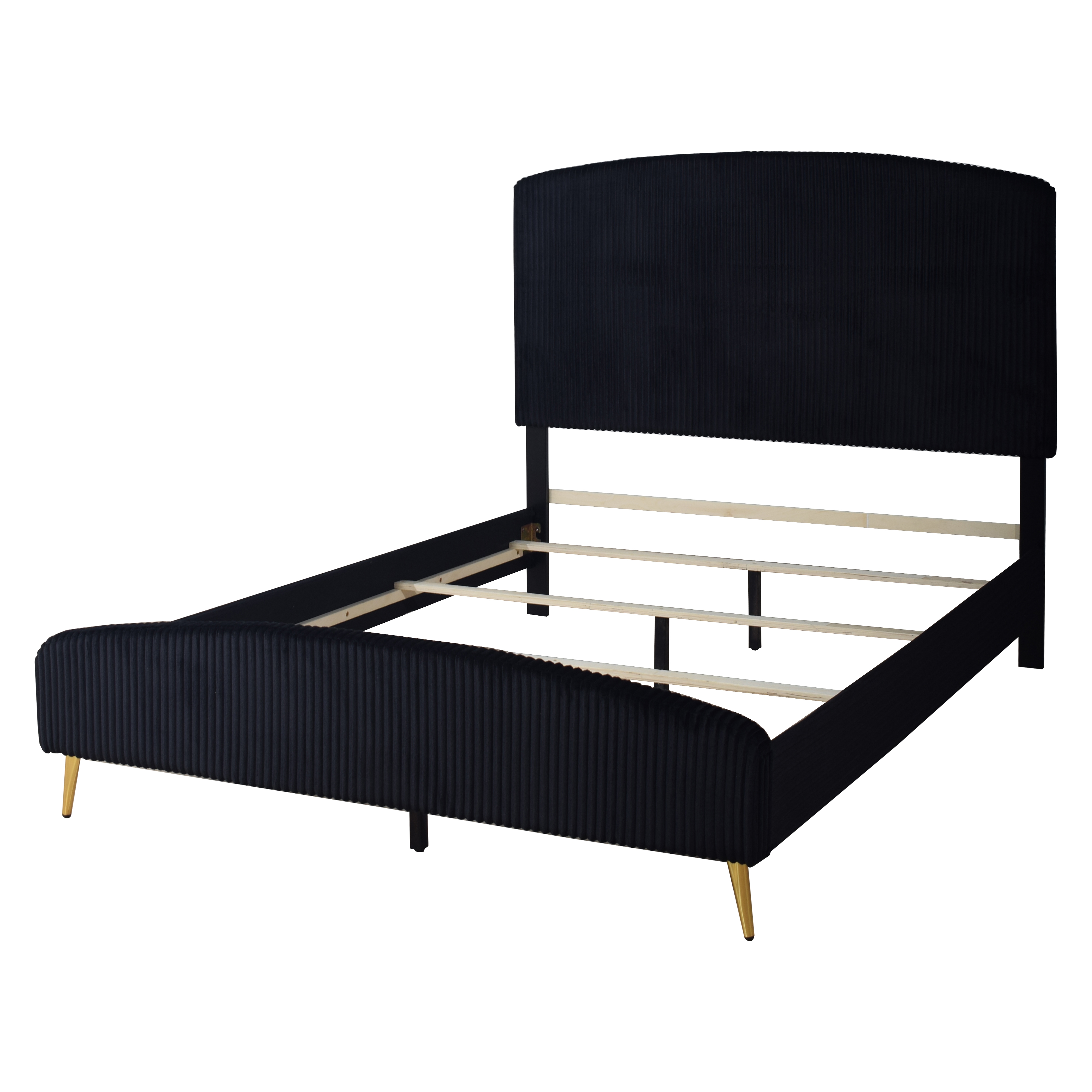 Queen Bed Upholstered