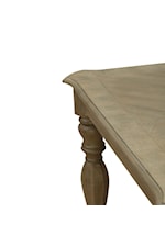 Liberty Furniture Magnolia Manor Traditional Rectangular Leg Table with 18" Leaf