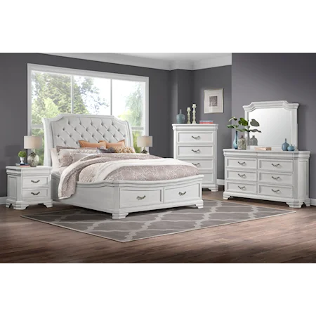 Traditional 5-Piece Queen Bedroom Set