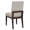 Vaughan Bassett Crafted Cherry - Dark Upholstered Side Dining Chair