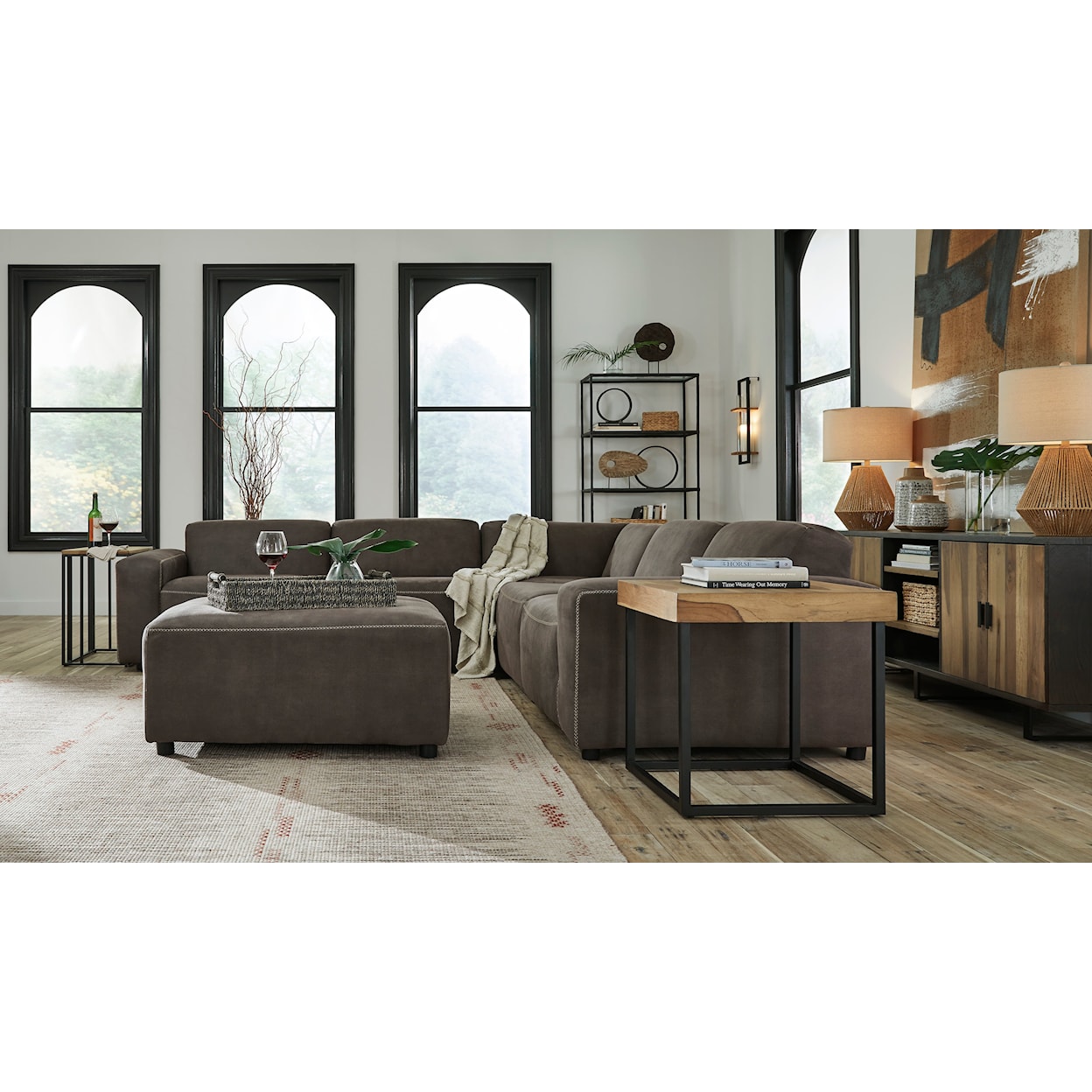 Ashley Furniture Signature Design Allena Living Room Set