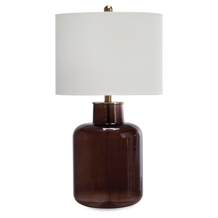 Glass Table Lamp