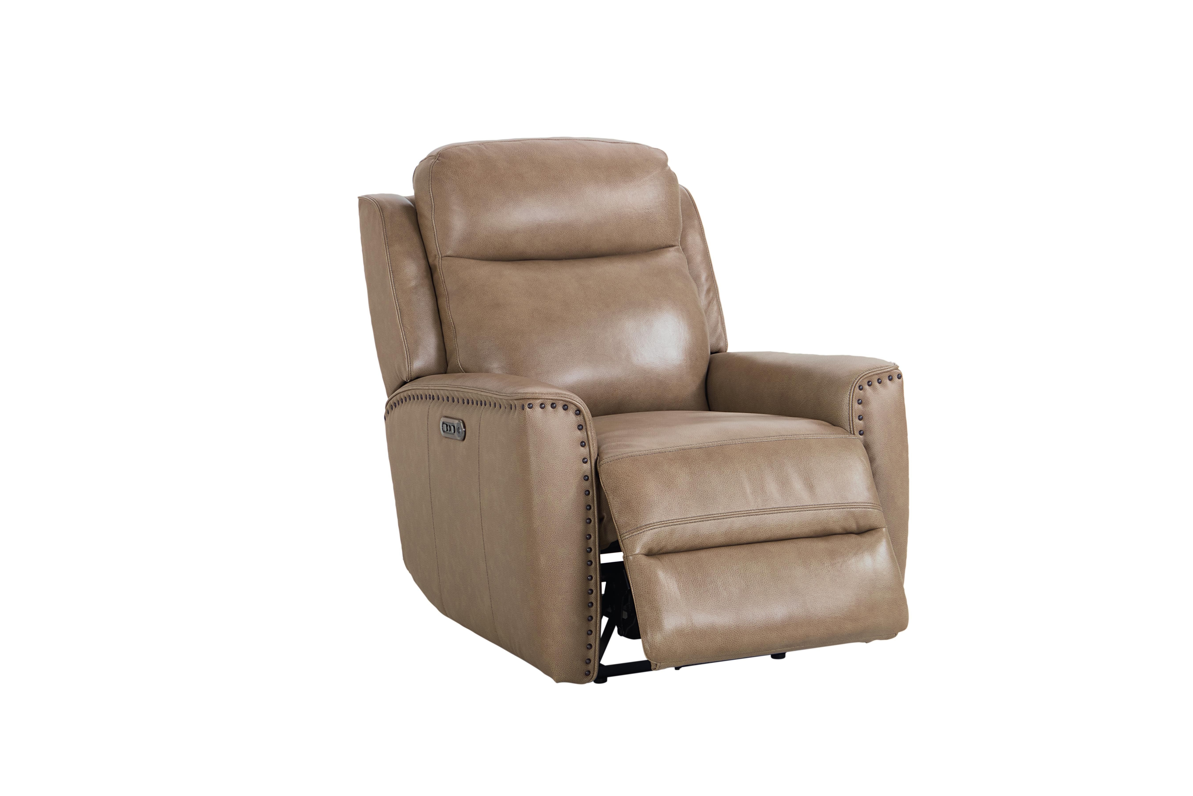 Bassett Club Level - Douglas Power Recliner with Nailheads