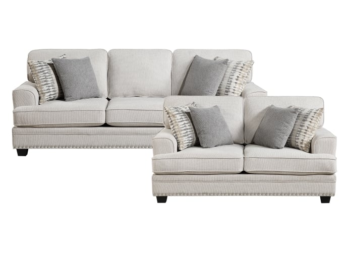 2-pc. Living Room Set w/Inc. Decor Pillows