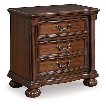 3-Drawer Nightstand