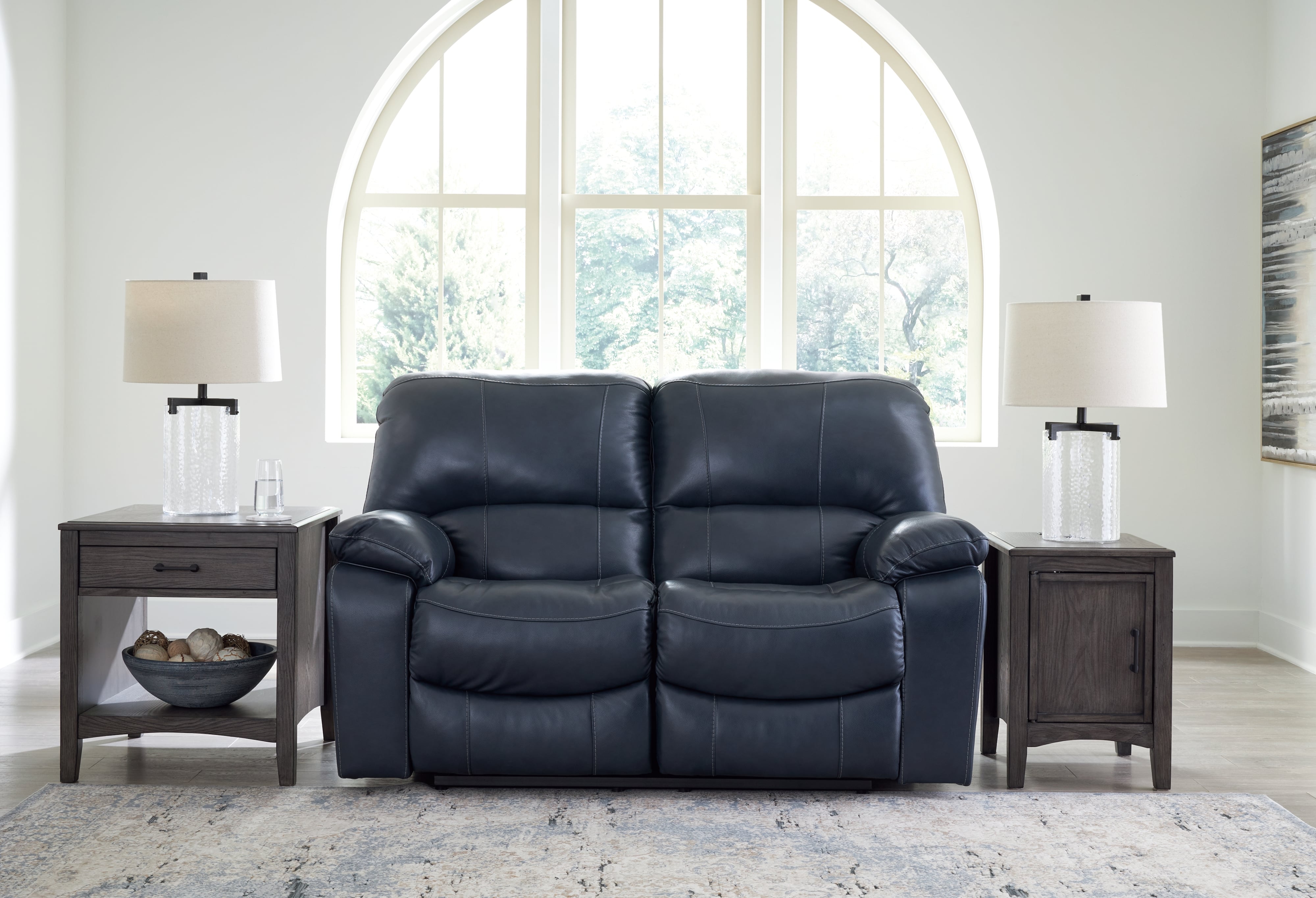 Signature Design by Ashley Leesworth Reclining Power Loveseat
