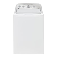 GE 4.9 Cu. Ft. Top Load Washer with SaniFresh Cycle White
