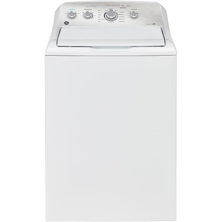GE 4.9 Cu. Ft. Top Load Washer with SaniFresh Cycle White