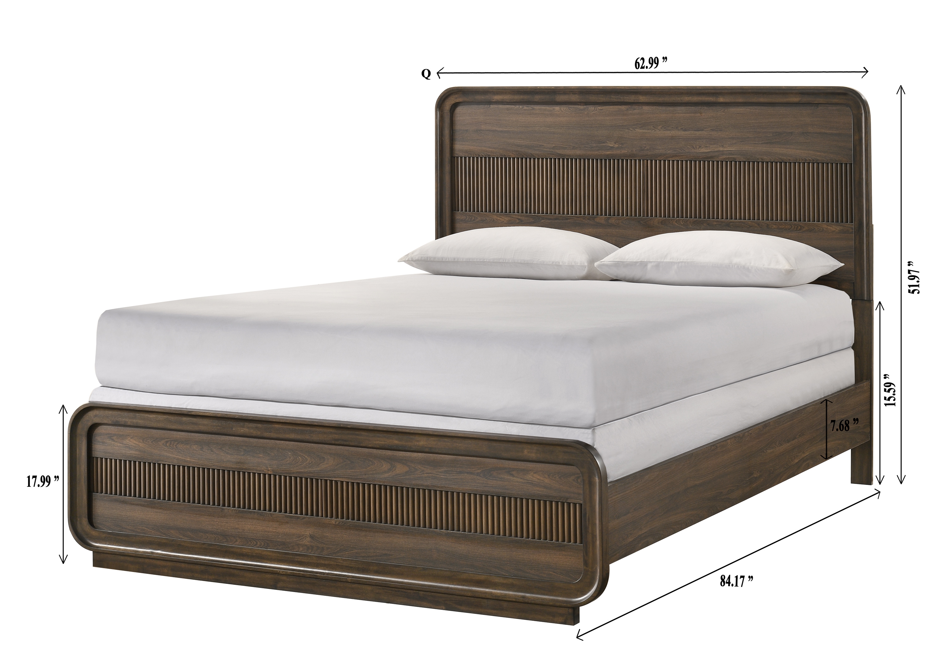 Queen Panel Bed