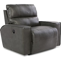 Casual Power Reclining Chair and a Half with Power Headrest & Lumbar