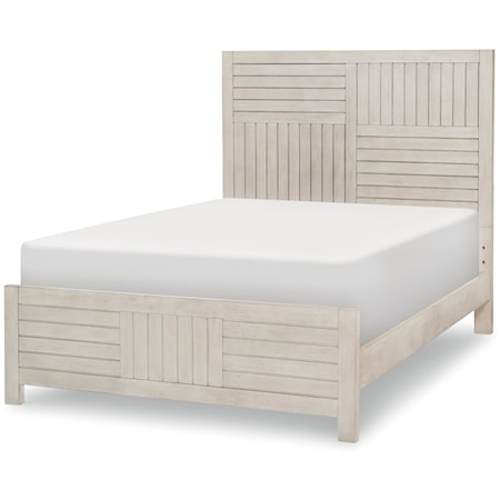Rustic Casual Full Panel Bed