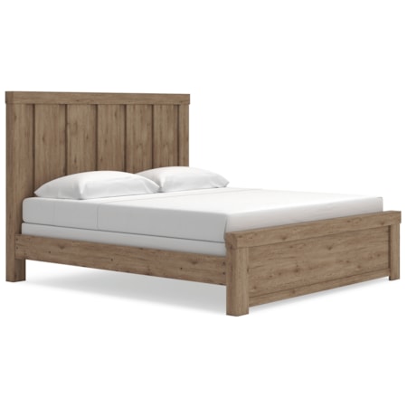 King Panel Bed