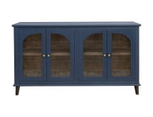 International Furniture Direct Genova 4-Door Console