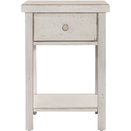 Drawer Chair Side Table